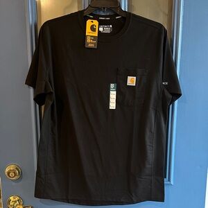 Carhartt Force Men's Classic Black Short Sleeve Tee NWT